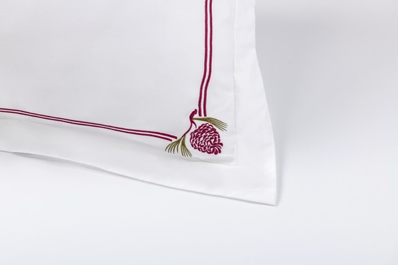 OEM 백색 면 embroidered 베개 가구 OEKO-TEX King Size 베개 가구
