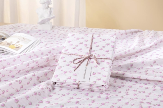 핑크색 꽃 테이블 클라우드 면화 지속 가능한 테이블 클라우드 홈 60x90 60x120
